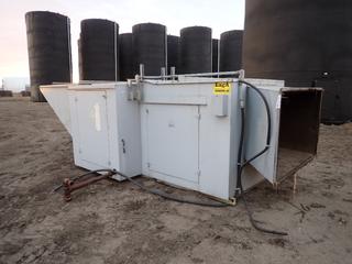 Engineered Air HE251/0 208in X 8ft X 5ft 460V 3-Phase NG Direct Industrial Air Heater w/ 302,500 Max BTU. SN EA3131MUA-1 **THIS ITEM IS LOCATED @ 5107 67 ST, LLOYDMINSTER, AB FOR MORE INFO CONTACT JASON  @780-870-0193**