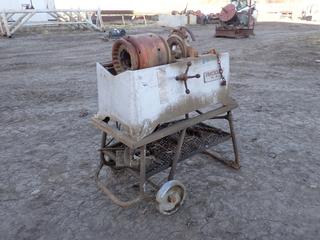 Ridgid No. 850 Pip Threading Machine w/ A-B Quality Power Box **THIS ITEM IS LOCATED @ 5107 67 ST, LLOYDMINSTER, AB FOR MORE INFO CONTACT JASON  @780-870-0193**