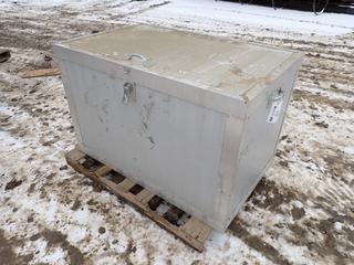 49in X 31in X 31in Insulated Storage Box c/w Contents **THIS ITEM IS LOCATED @ 5107 67 ST, LLOYDMINSTER, AB FOR MORE INFO CONTACT JASON  @780-870-0193**