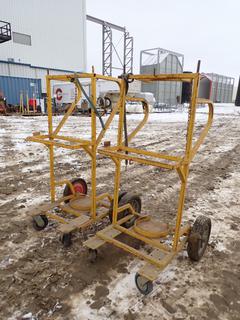 (2) Cylinder Trolley Carts **THIS ITEM IS LOCATED @ 5107 67 ST, LLOYDMINSTER, AB FOR MORE INFO CONTACT JASON  @780-870-0193**