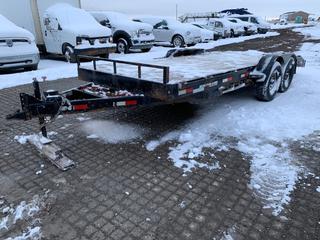 2017 Southland 20ft T/A Car Hauler c/w Aluminum Ramps, 7500lbs Axles, 2-5/16 Ball Hitch, 235/80R16 Tires, VIN 2S9JC331XH1036819 (HIGH RIVER YARD)