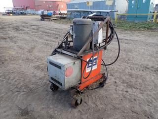 Power Team Hydraulic Pump w/ Baldor 575V 3-Phase Motor And Hammond 15kva 3-Phase Dry Type Auto Transformer **THIS ITEM IS LOCATED @ 5107 67 ST, LLOYDMINSTER, AB FOR MORE INFO CONTACT JASON @780-870-0193**