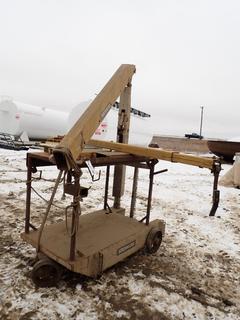 Bernard Tela-Boom w/ Bernard 2910 200lb Cap. Cart **THIS ITEM IS LOCATED @ 5107 67 ST, LLOYDMINSTER, AB FOR MORE INFO CONTACT JASON @780-870-0193**