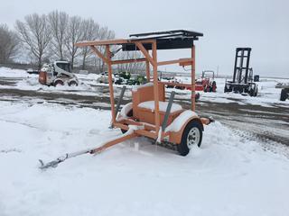 2006 Vermac Speed Board Type SP-715 c/w GVMR 940 LBS, ST205/75 D15 Tires, 2in Ball Hitch, S/N 2S9US21166S132337 (HIGH RIVER YARD)