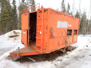 G-Power GPR-HB 700-3DL T/A Hot Box Trailer c/w 120/240V, Single Phase, (2) ICE OHV-350 Heaters, Isuzu 3L01GA-01 Diesel And Pintle Hitch. SN HB700831105 *Note: Working Condition Unknown, (2) Rims Missing, (3) Tires Missing, Buyer Responsible For Removal, No VIN, Bill Of Sale Only*