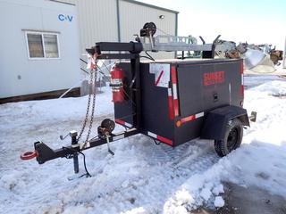 2005 Ingersoll Rand S/A Light Tower c/w Kubota 0.898L Diesel Engine, 120/240V, (4) Lights, Pintle Hitch And ST175/80R13 Tires. Showing 5911hrs. SN 350888UK0822 *Note: Unable To Verify VIN, Bill Of Sale Only*