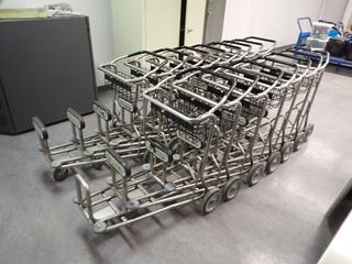 Qty Of (15) Luggage Carts (LOCATED OFFSITE @ Fort McMurray Airport, 547 Snow Eagle Drive, Fort McMurray, AB)