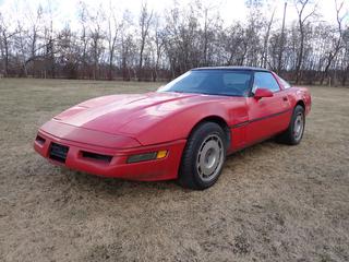 1989 Chevrolet Corvette 2-Door Sedan c/w 5.7L V8 Tuned Port Injection, A/T And 225/50ZR16 Tires. Showing 119,839 Miles. VIN 1G1YY2182K5103236 **Out Of Province Inspection Required Before Registering In AB** **Located In Edmonton**