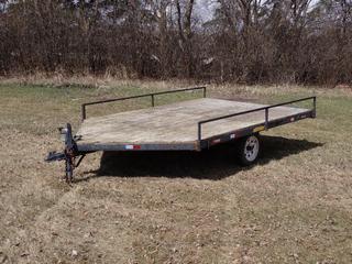 Ski-Doo 10ft X 6ft S/A Sled Trailer c/w 2in Ball Hitch And 4.80-12 Tires *Note: No VIN, Bill Of Sale Only* **Located In Edmonton**