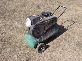 Speedaire Model SDR3JR85 120V 13-Gal Air Compressor. SN L2/3/04-00011 *Note: (1) Wheel Missing* **Located In Edmonton**