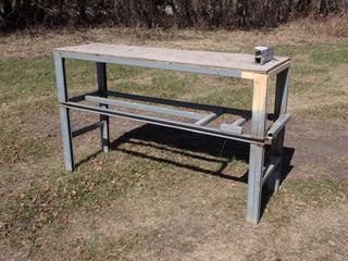 69in X 21in X 42in Work Bench **Located In Edmonton**
