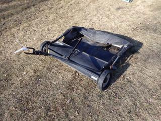 Agri-Fab 42in Tow Behind Lawn Sweeper **Located In Edmonton**