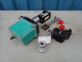Parker Hydraulic Pump c/w 30A Thermal Magnetic Circuit Breaker And Electric Pow. PN 3703665, SN 200512160022 **Located In Edmonton**