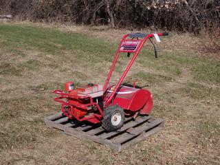 Troy-Bilt 14in Econo Horse Tiller w/ Tecumseh Gas Engine. SN 0042600 *Note: Running Condition Unknown* **Located In Edmonton**