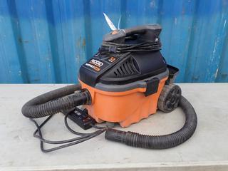 Ridgid 4-Gal 120V Portable Shop Vac **Located In Edmonton**