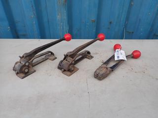 (2) Steel Strap Tensioners c/w Tool Crimper **Located In Edmonton**