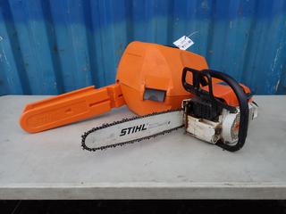 STIHL Wood Boss 028 AV 16in Chainsaw w/ Case **Located In Edmonton**