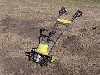 Sunjoe TJ604E 120V 16in Electric Tiller **Located In Edmonton**