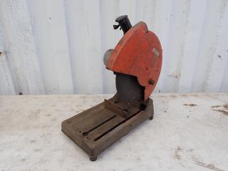 Makita Model 2414 115V 14in Cut Off Saw. SN 255261E **Located In Edmonton**
