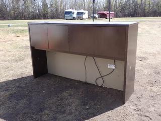 6ft X 42in X 16in Desk Hutch  **Located In Edmonton**