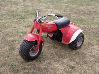 1979 Honda ATC70 Trike w/ 16X8.0-7 Tires. VIN ATC702109129 *Note: No Engine, Running Condition Unknown* **Located In Edmonton**