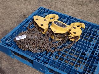 Proloc 10-Ton Chain Hoist. SN 18071812 **Located In Edmonton**