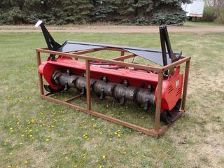 2024 Giyi 6ft Skid Steer Hydraulic Mulcher **Located In Edmonton**