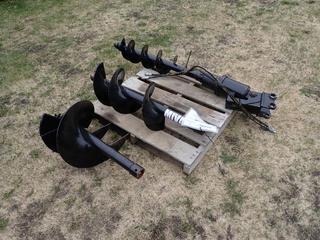Unused MIVA 20cm Auger, 30cm Auger Rod And 40cm Auger Rod  **Located In Edmonton**
