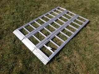 5 1/2ft X 45in Tri-Fold Aluminum Ramps **Located In Edmonton**