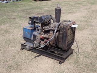 Isuzu Diesel Genset. Showing 19,150hrs *Note: Running Condition Unknown* **Located In Edmonton**
