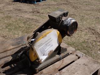 220V Single Phase Cut Off Saw *Note: Working Condition Unknown* **Located In Edmonton**