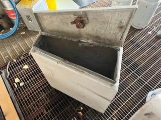 9in x 28in x 15in Tool Box **Located At Turner Valley, AB, For More Information Contact Tony @780-935-2619**