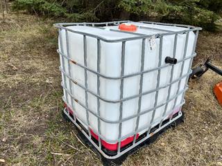 1000L Tote *Rinsed and Covered* **Located At Turner Valley, AB, For More Information Contact Tony @780-935-2619**