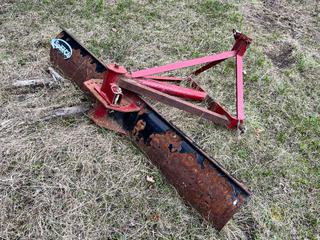 72in 3-Point Hitch Adjustable Blade **Located At Turner Valley, AB, For More Information Contact Tony @780-935-2619**