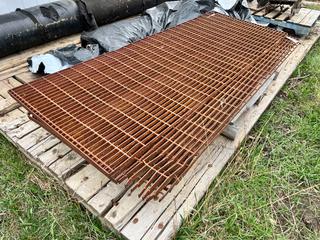 Qnty Of 36in x 8ft Grating **Located At Turner Valley, AB, For More Information Contact Tony @780-935-2619**