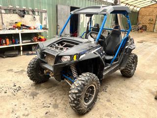 2014 Polaris Ranger RZR-S 800HO Side X Side C/w 800cc EFI Gasoline ENG, A/T, Winch Showing 5,052 KMS 492 Hrs. VIN 4XAVE7EA2EB934200 **Located In Hinton, AB, For More Information Contact Tony @780-935-2619**