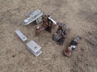 2in Pintle Ball Hitch c/w 2in Ball Hitch, Pintle Hitch, 2in or Pintle Hitch Receiver And Ditch Hitch **Located In Edmonton**