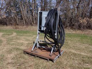 Square D 600V 200A Breaker Box Panel w/ HD Safety Switch **Located In Edmonton**