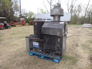 2008 Washex HEG-2004-5E3G 230V 3PH Natural Gas Hot Water Pressure Washer. SN 15050722 **Located In Edmonton**