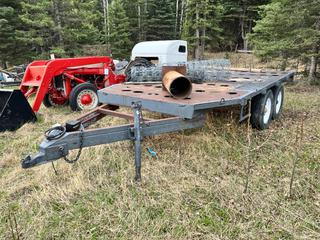 T/A Utility Trailer c/w ST235/80R16 Tires **Located At Turner Valley, AB, For More Information Contact Tony @780-935-2619**