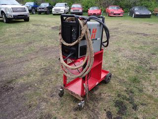 Hypertherm Powermax 1000 G3 Series 200-480/600V 1/3-Phase Plasma Cutting System c/w Hypertherm T-60 Torch. SN 1000-018409 **Located In Edmonton**