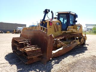 2014 Caterpillar D7E LGP DZ10 Crawler Dozer c/w CAT C9.3 325hp Diesel, 14ft S-Dozer w/ Tilts, M/S Ripper, New Sun Gears And 28in Single Grouser Pads. Showing 8300hrs. PIN CAT00D7EPTJA01206 *Note: Track And Final Drive Needs To Be Installed, New Bearings For Final Drive* **Located In Drayton Valley, AB**