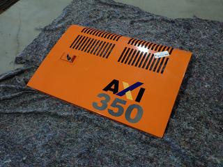(1) 350 Series Left Excavator Door w/ Keys To Fit John Deere And Hitachi Excavator **Located In Drayton Valley, AB**