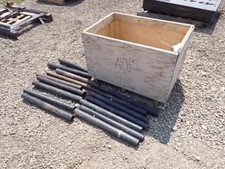 Qty Of 26in X 2in Steel Pipe, Ball Valves, Nipples, Couplers And Assorted Supplies **Located In Drayton Valley, AB**