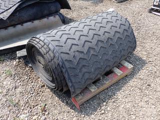 Qty Of 46in Conveyor Belt *Note: Length Unknown* **Located In Drayton Valley, AB**