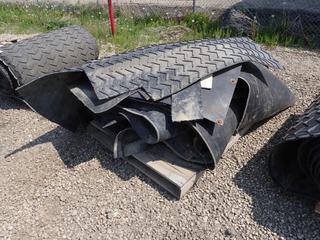 Qty Of 46in Conveyor Belt And Assorted Pieces *Note: Length Uknown* **Located In Drayton Valley, AB**