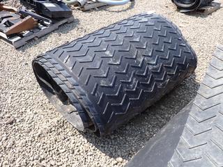 Qty Of 48in Conveyor Belt *Note: Length Unknown* **Located In Drayton Valley, AB**