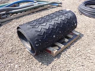 Qty Of 48in Conveyor Belt *Note: Length Unknown* **Located In Drayton Valley, AB**