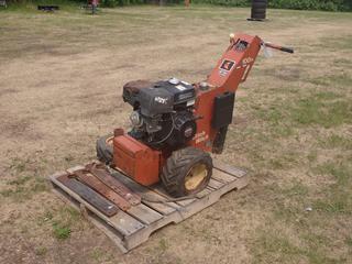 Ditch Witch 100SX Vibratory Plow w/ Honda GX340 11.0 Gas Engine. SN 4J0327 **Located In Edmonton**