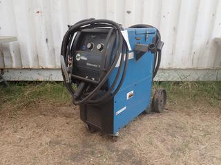 2006 Miller Millermatic 350 200/230/460V 1/3-Phase MIG Welder. SN LG451566B **Located In Edmonton**